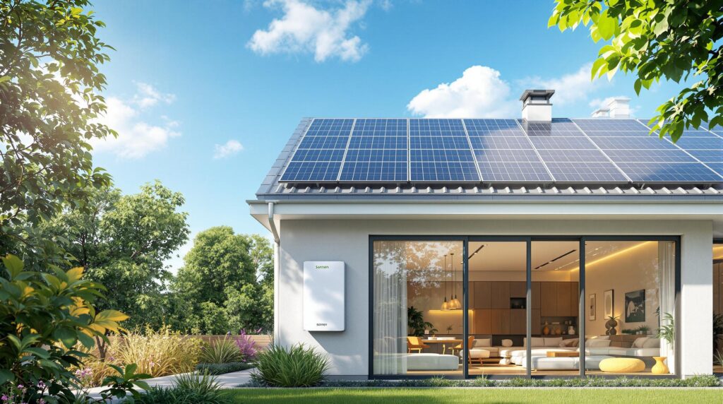 Feels Like Sun - - Sonnen-batterier erbjuder smart energilagring för solpaneler, sänker elkostnader och ger trygghet vid strömavbrott i Stockholm.