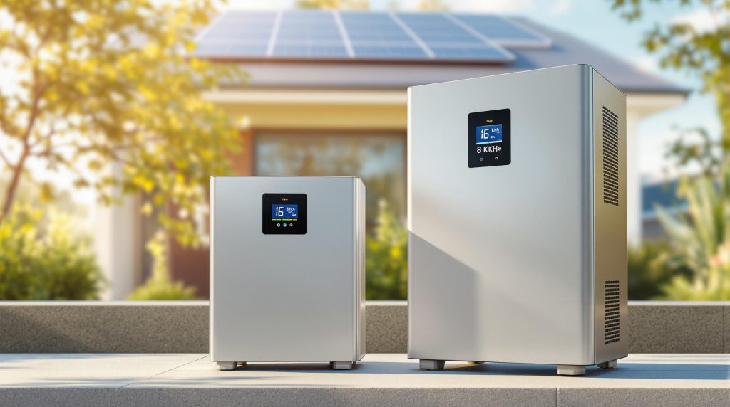 Feels Like Sun - - Jämför två ledande batterisystem för solenergi: moduler från en till 16 kWh, lång livslängd och olika installationstyper.