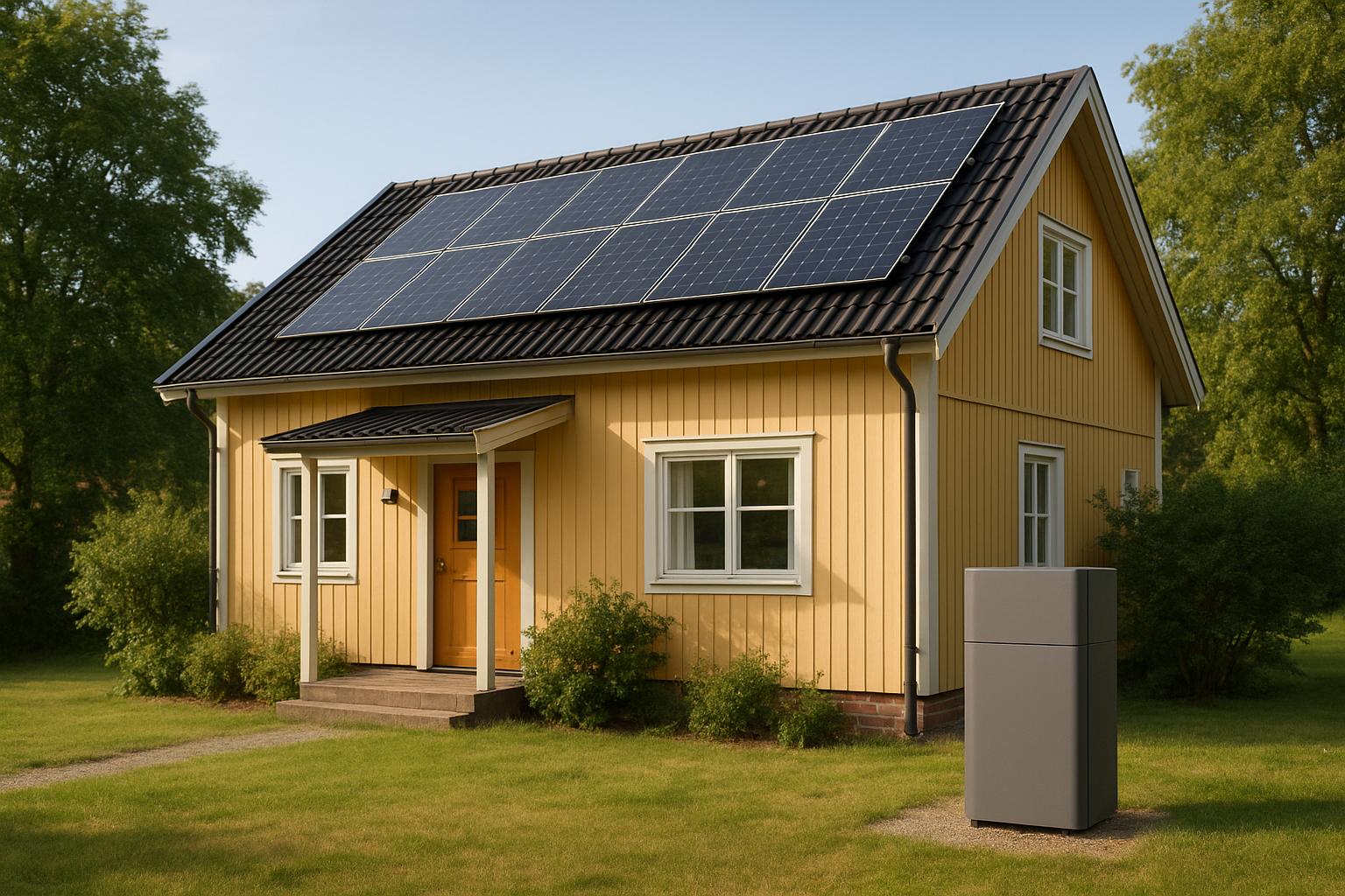 Maximera elproduktionen med batterier och balansering