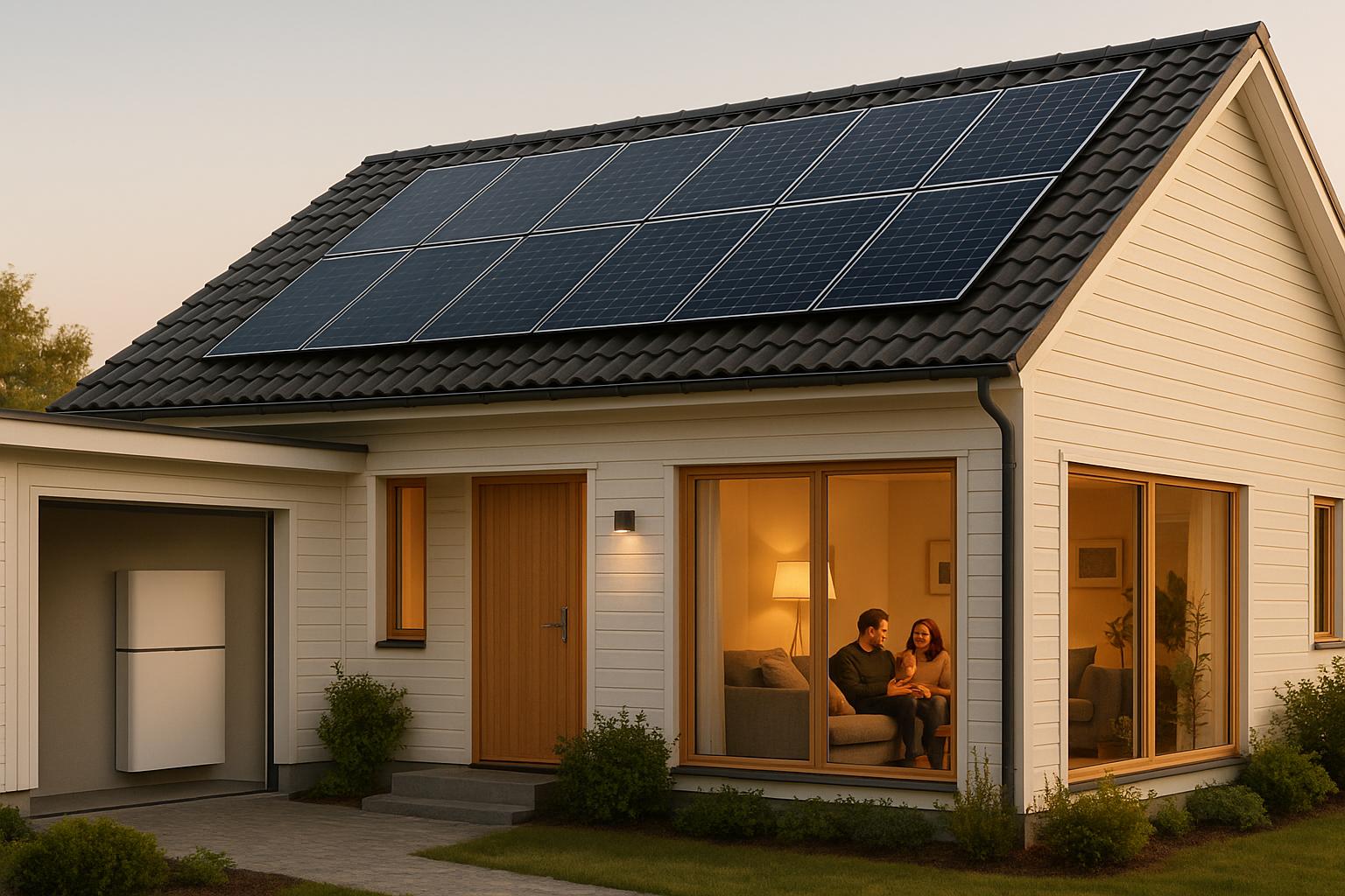 Balanseringstjänster och batterier – Energismarta hem